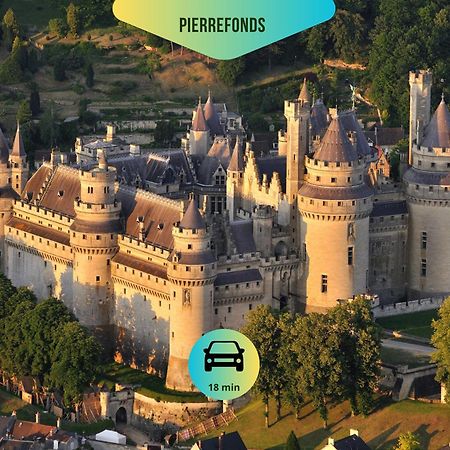 Le Corneille - Ideal Pros & Couples - Centre Historique - Chateau 5Min - Gare 10Min - Au Calme - Fibre Compiègne Eksteriør bilde